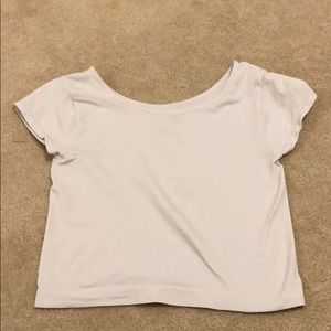 Free People cropped tee